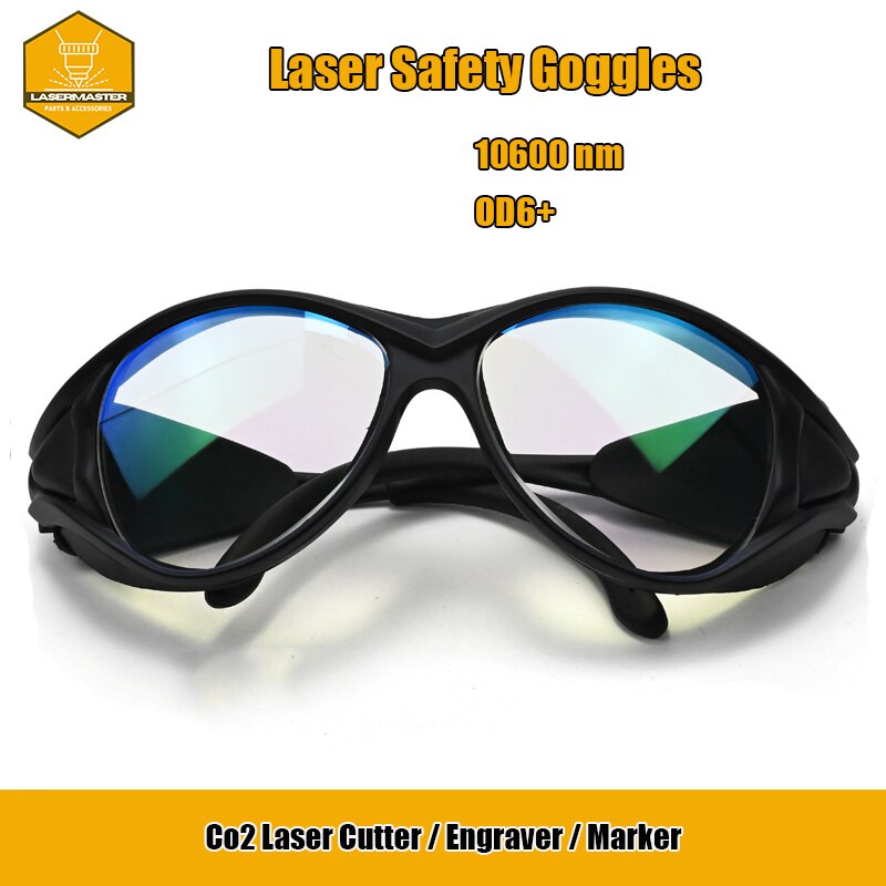 LUNYEE Laser Safety Goggles For Engraving Machines – 33/40/48nm Protection (Plastic Frame)