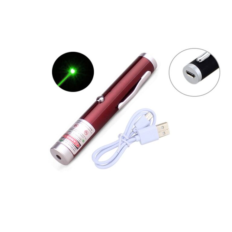 Green PPT Laser Pen Powerful Star Pointer Presenter Remote PowerPoint