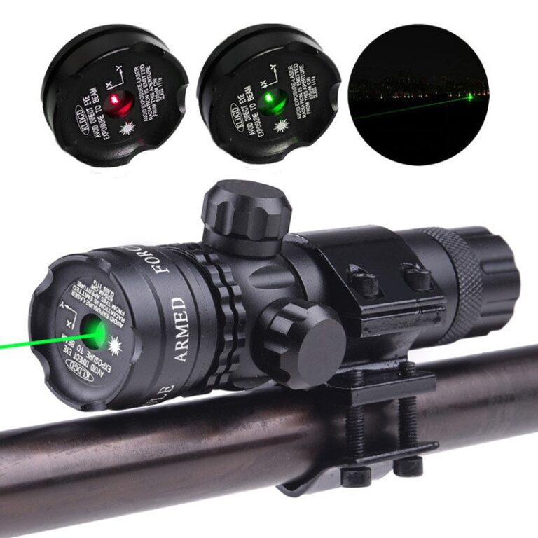 20mm Airsoft Precise Tactical Laser Mount Green Red Dot Laser Sight