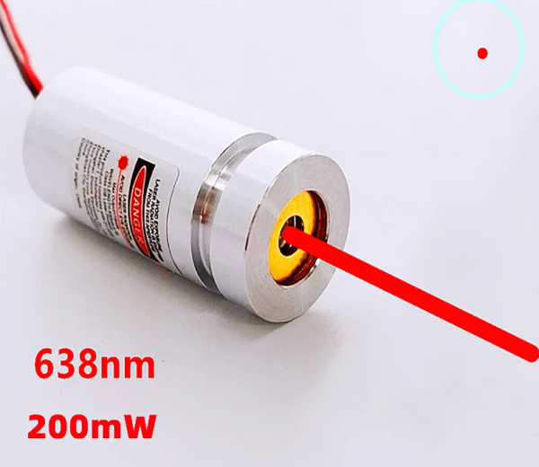 Module Laser Vert 515nm 50mW - Pour Positionnement Sur Machine De Découpe