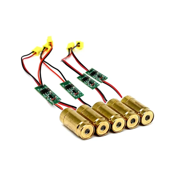 532nm 50mW Green Laser Line Module - 18x75mm With 5V Adapter For Positioning & Alignment
