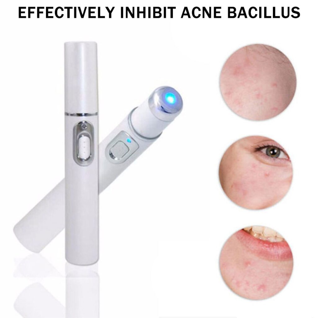 Acne Laser Pen Portable Blue Light Laser Therapy Pen Wrinkle Removal