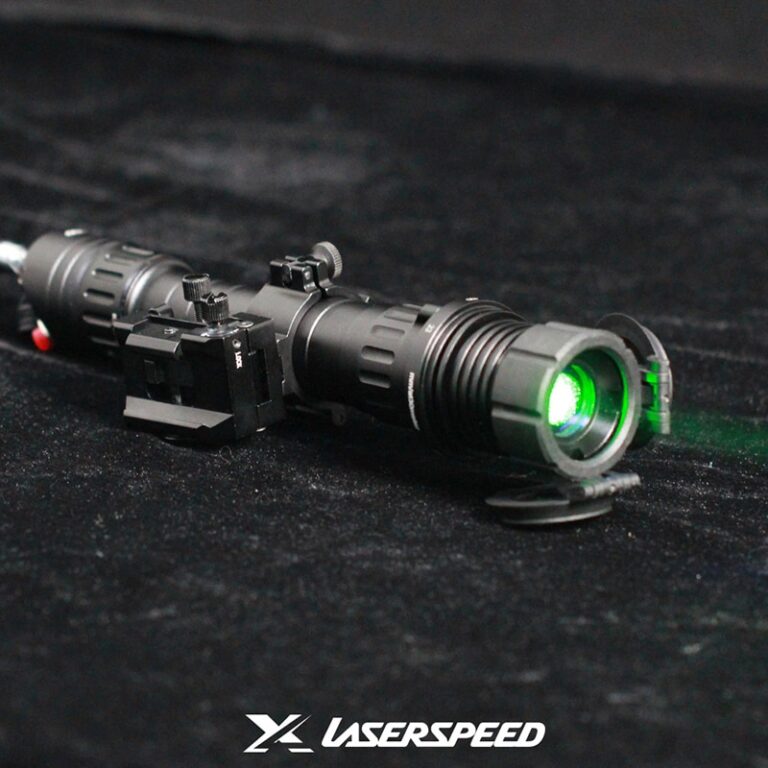 Adjustable 100mw Hunting Picatinny Rail Green Laser Designator