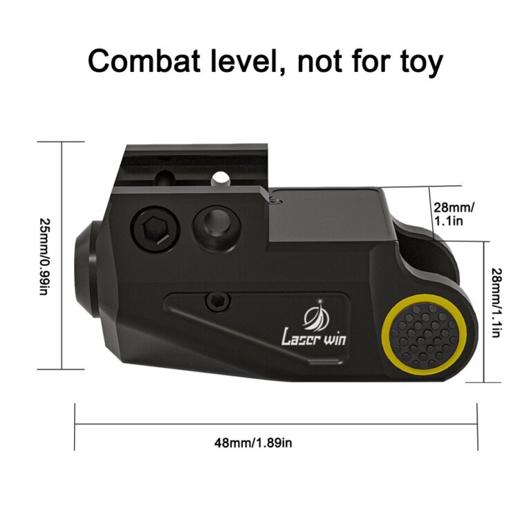 Blue Laser Sight For Pistol Tactical Airsoft Blue Dot Beam Gun with