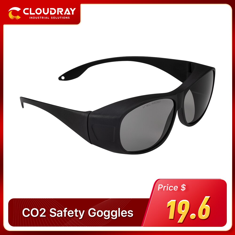 Cloudray 10600nm Style C Laser Safety Goggles OD6 CE Protective Goggles ...