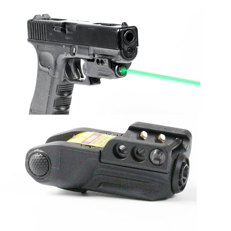 Compact USB Rechargeable LSL9 Green Laser Pointer Sight For Self