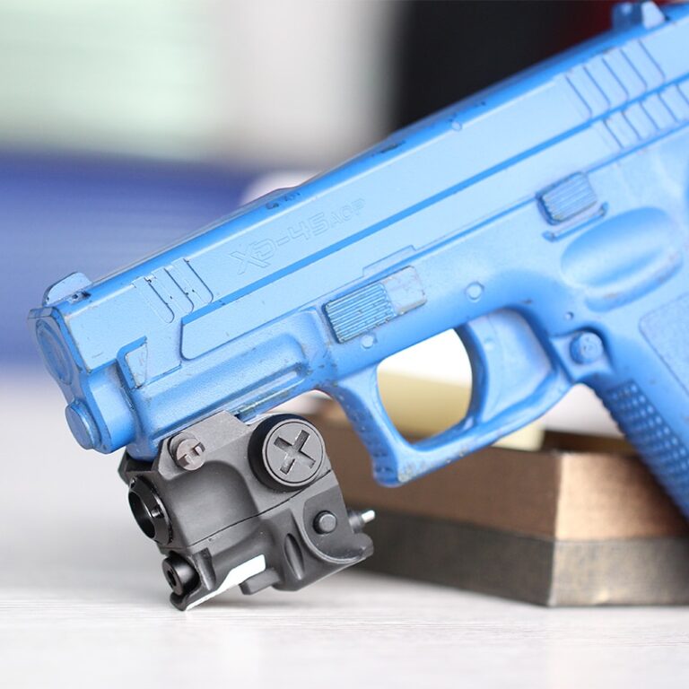 Glock 19 flashlight with gun laser sight for weapon pistol picatinny