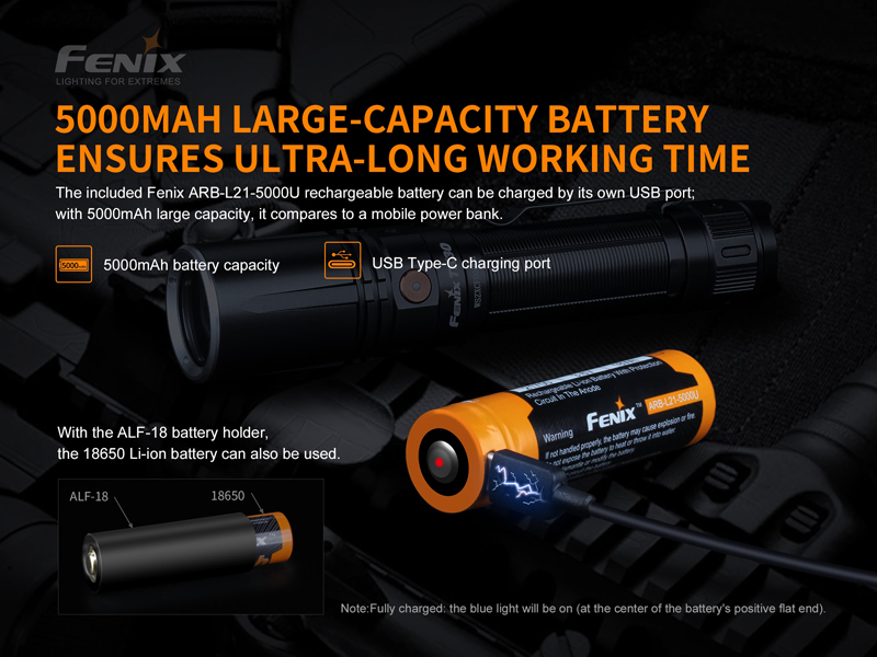 Fenix TK30 Tactical White Laser Flashlight (26)