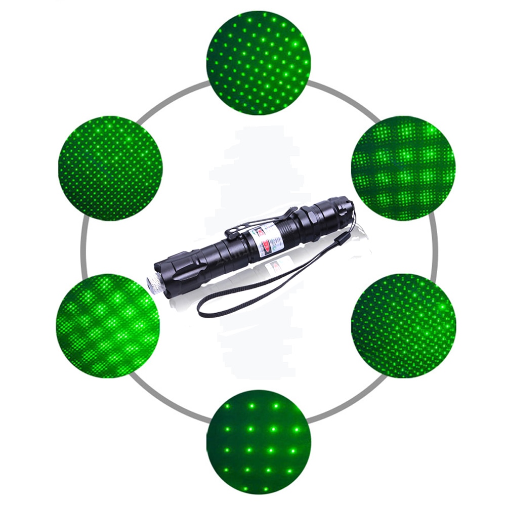 Tactics-Green-Laser-Pointer-10000m-red-Laser-Sight-Adjustable-Focus-Lazer-pen-Light-with-Safe-Key (3)