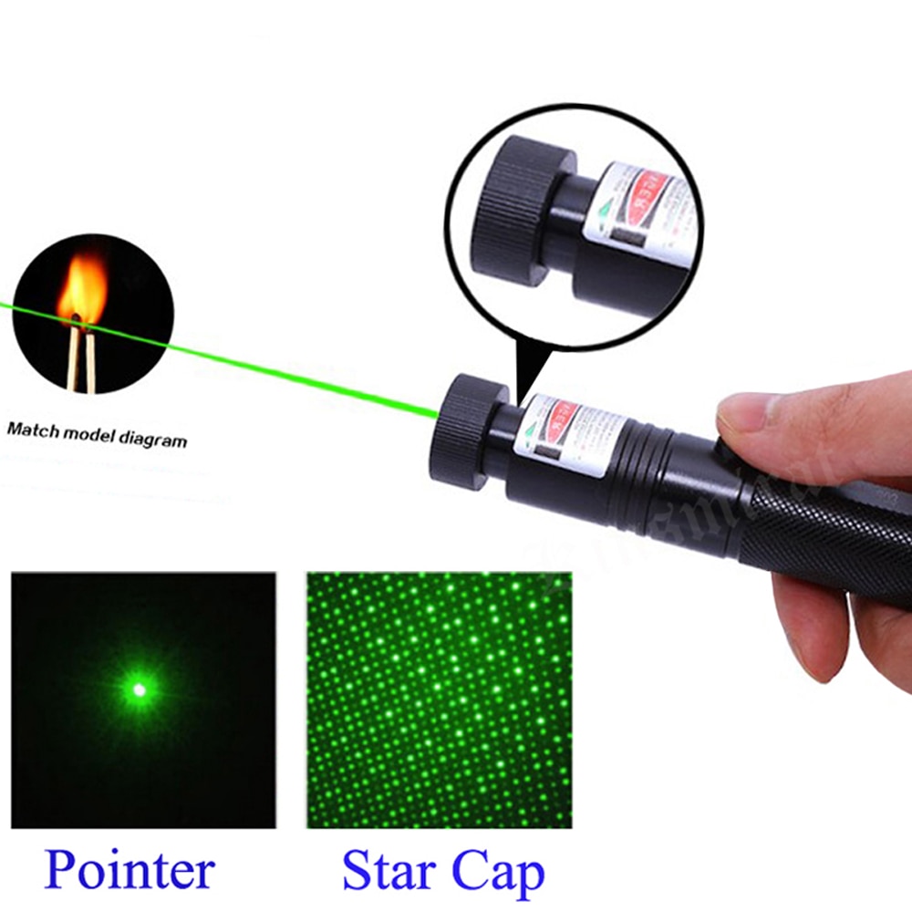 Tactics-Green-Laser-Pointer-10000m-red-Laser-Sight-Adjustable-Focus-Lazer-pen-Light-with-Safe-Key
