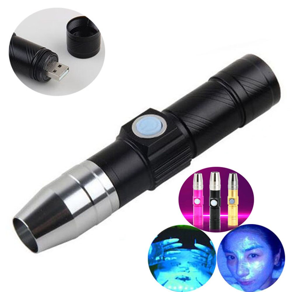 thumbnail image 2 of S5 UV Flashlight, Black Light Flashlight With 5 LEDs, For UV Resin Curing, Ro... 2 of 10