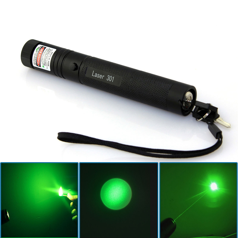 Adjustable SD 303 Focus Burning laser Pen Green Laser Pointer