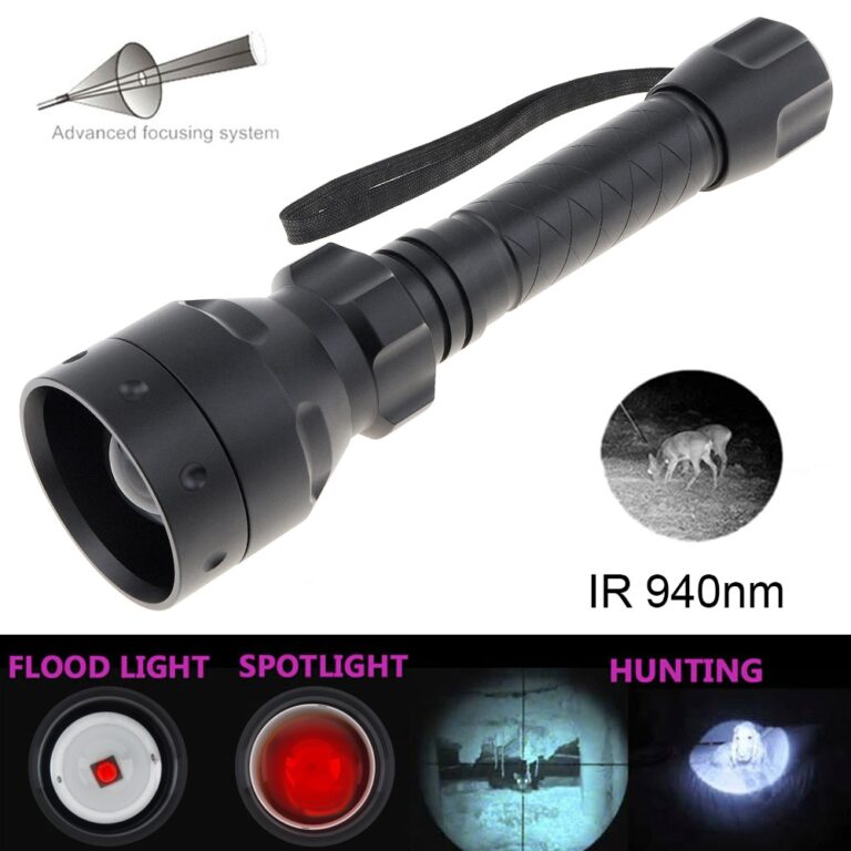 Infrared Flashlight T50 IR 850nm 940nm Tactical Flashlights Long Range