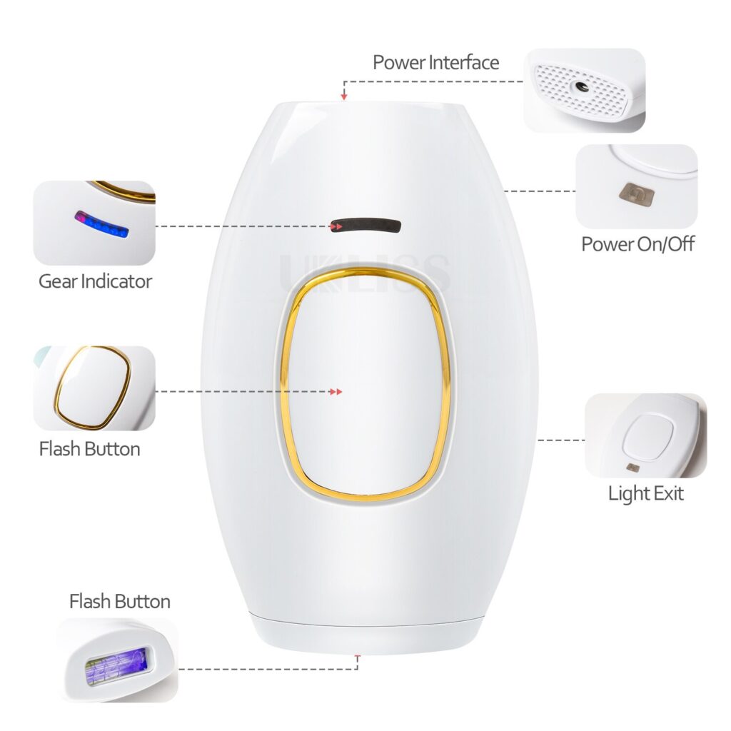 Laser Depilator IPL Hair Removal Women Electric Epilator Permanent