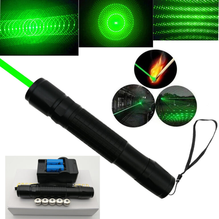 Laser Torch Green Laser 520nm 100mw Outdoor Hunting SelfDefense Long