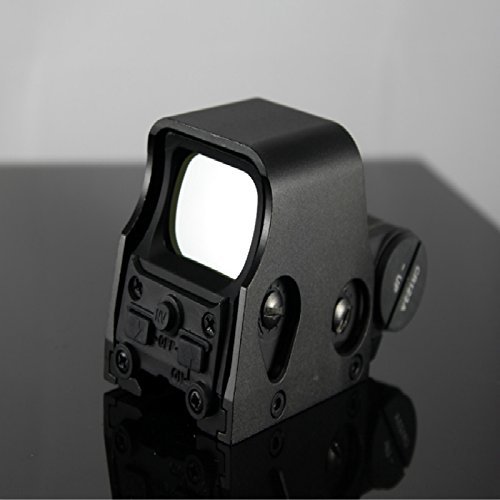 Mini Holographic Reflex Sight Red Dot Rifle Scope Tactical Light