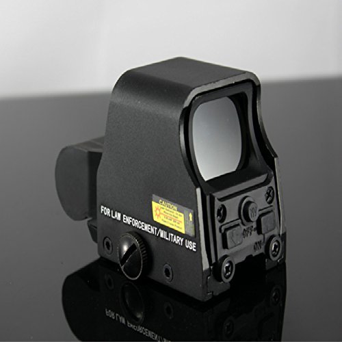 Mini Holographic Reflex Sight Red Dot Rifle Scope Tactical Light