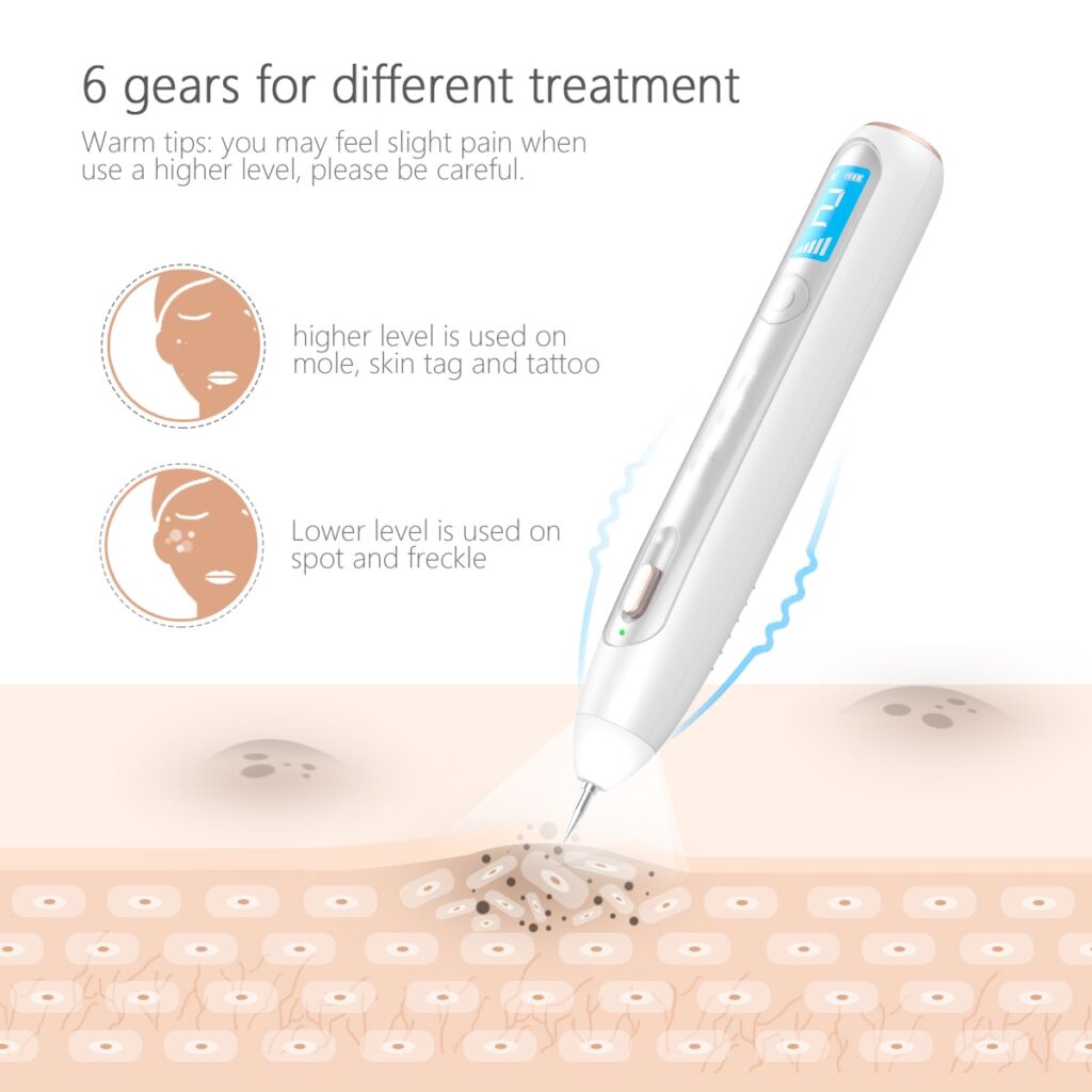 Plasma Pen, XPREEN LED Lighting Laser Tattoo Mole Removal Machine