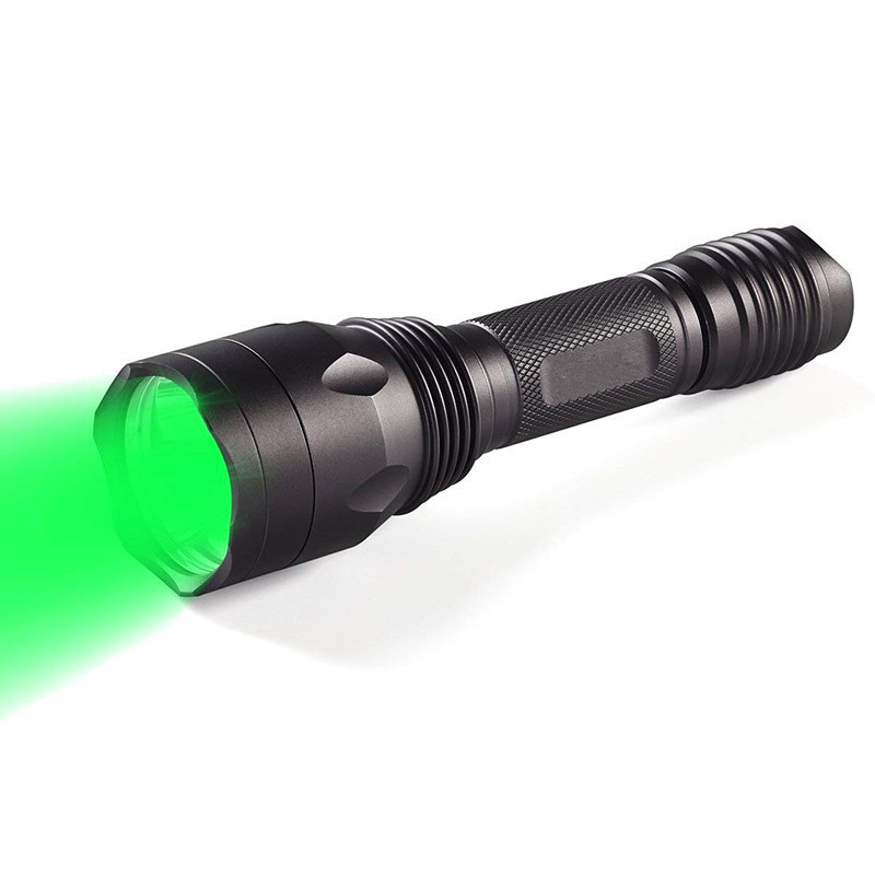 vulgaritet mytologi Rejsende Hunting Flashlight Tactical Self Defense Weapons Laser Dazzler Green Beam  Outdoor Hunting Torch - BeamQ Laser