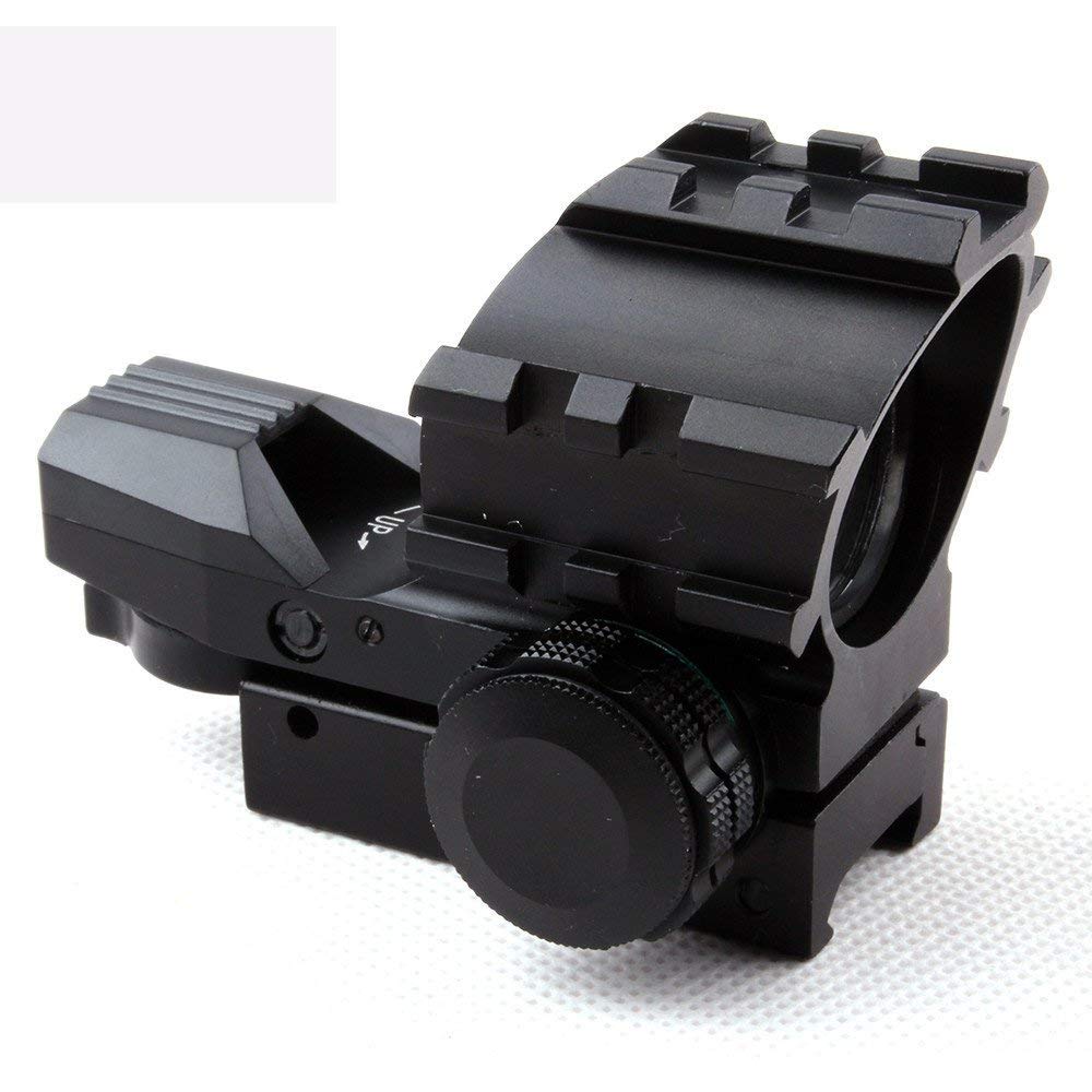 Red Green Reflex Sight with 4 Reticles, 20mm Rail Mount1 BeamQ Laser