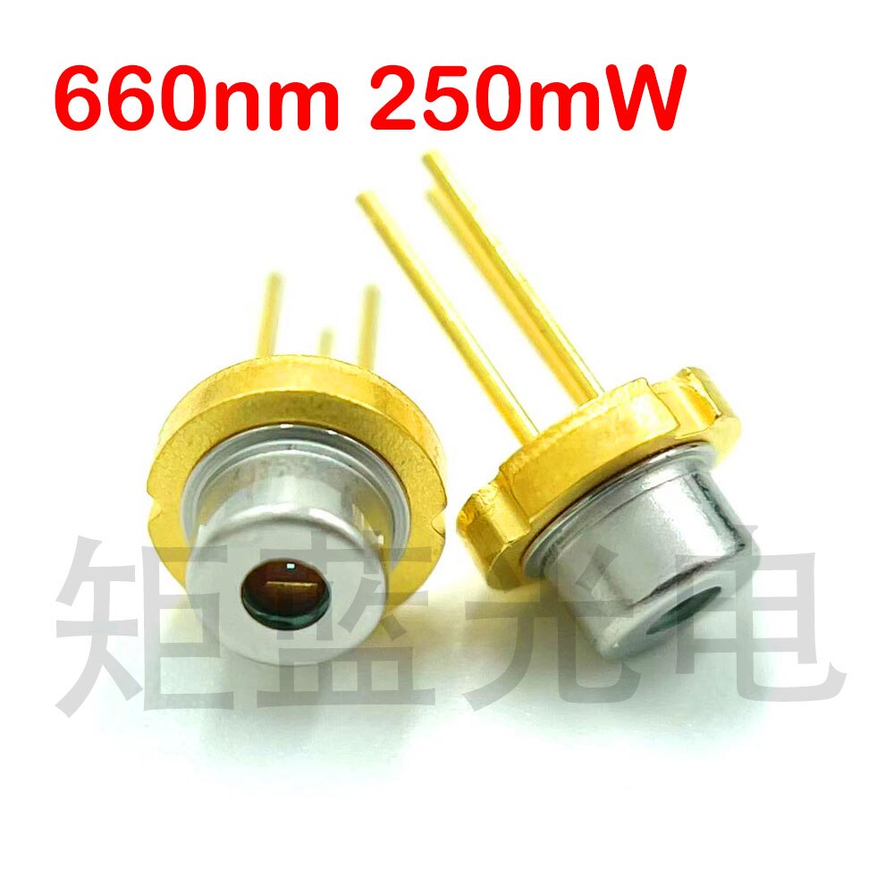 thumbnail image 2 of 650nm Red Laser Diode 350mW-550mW – 5.6mm, Mitsubishi LPC836, Original 2 of 5