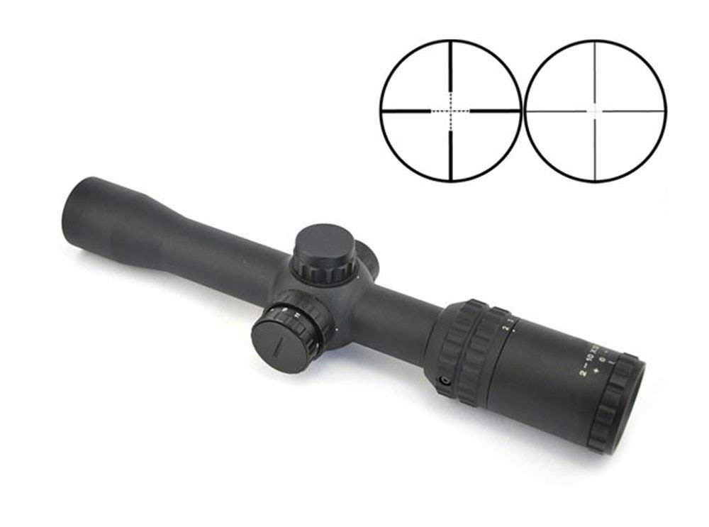 Wide Angle 2-10×32 First Focal Plane rifle scope Mil-dot AR15 223 ...