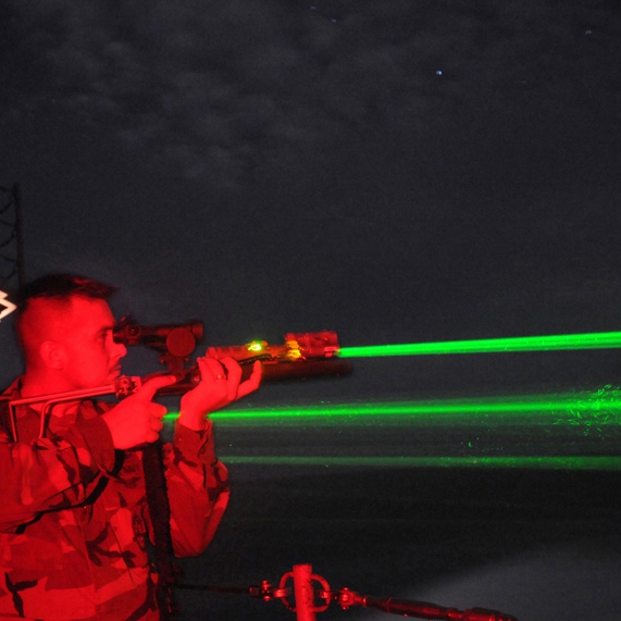 Tilstand Bløde hjem Military Green Laser Dazzler Self Defense Dazzler Light Weapon Waterproof -  BeamQ Laser